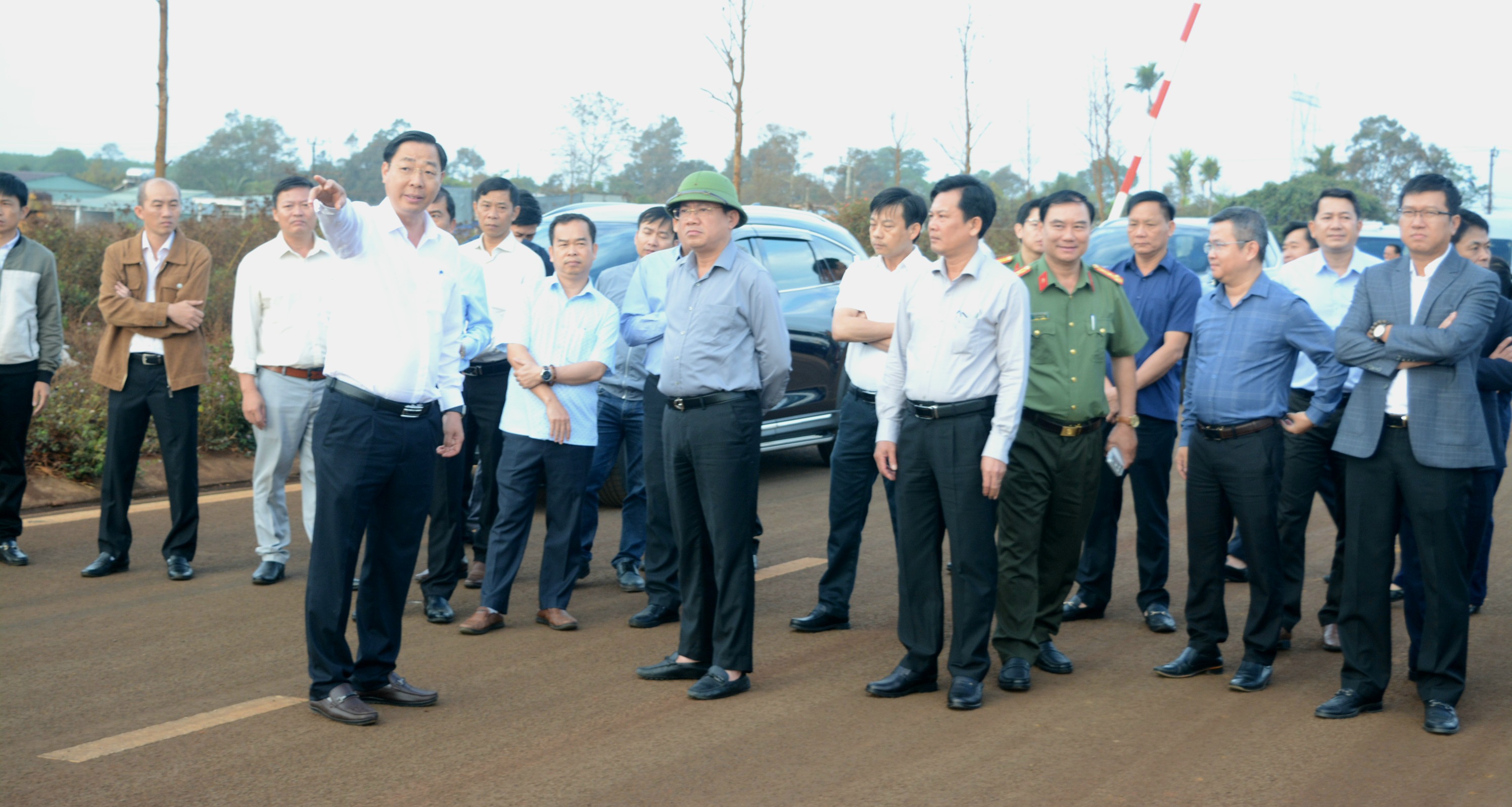 Lãnh đạo tại KCN Nam Pleiku